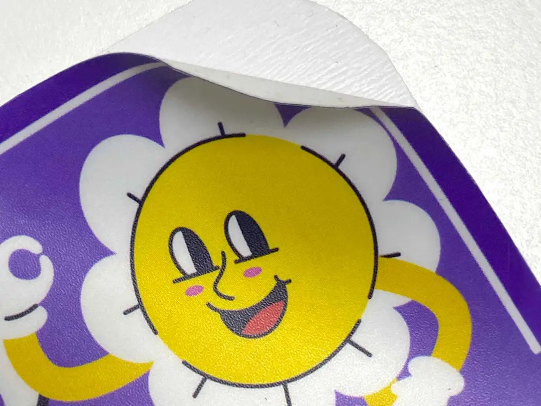Custom Matte Laminated Stickers | High-Quality Printing - Printo